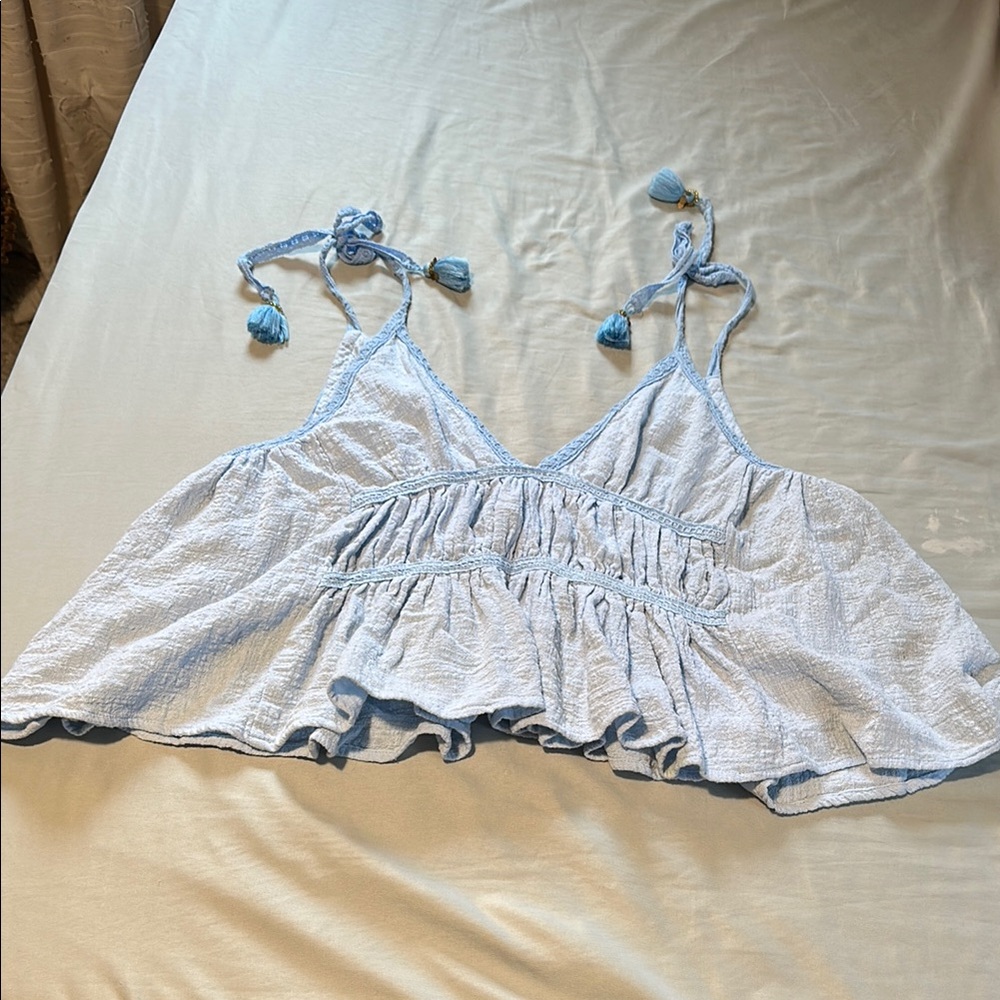 Light Blue Women's Top